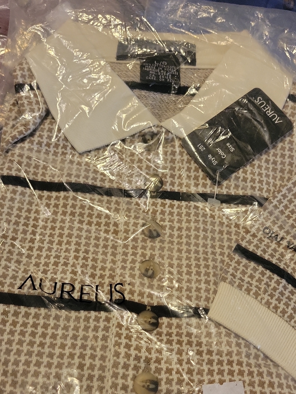Aureus Golf Shirts Lot Of 3 Large View 2